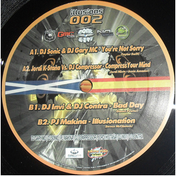 DJ Sonic (2) / DJ Gary MC / Jordi K-Staña / DJ Compressor / DJ Invi / DJ Contra (2) / PJ Makina Scotland Versus Spain Vinyl 12" USED