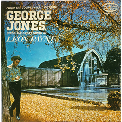 George Jones (2) Sings The Great Songs Of Leon Payne Vinyl LP USED