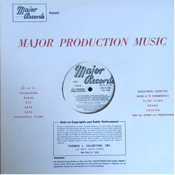 Jeremy Stone / Bruce Thomas (8) Major Production Music Vinyl LP USED