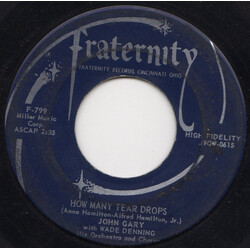 John Gary / Wade Denning How Many Tear Drops / Little People USED VINYL 7INCH 45 RPM