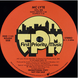 MC Lyte 10% Dis Vinyl 12" USED
