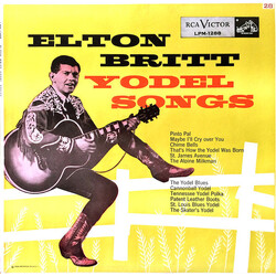 Elton Britt Yodel Songs Vinyl LP USED