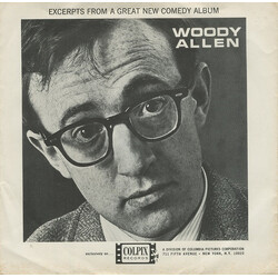 Woody Allen Excerpts From A Great New Comedy Album Vinyl 7" USED