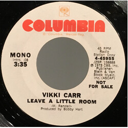 Vikki Carr Leave A Little Room Vinyl 7" USED