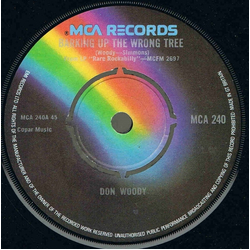 Don Woody / Peanuts Wilson Barking Up The Wrong Tree / Cast Iron Arm Vinyl 7" USED