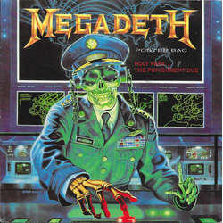 Megadeth Holy Wars... The Punishment Due Vinyl 7" USED
