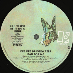 Dee Dee Bridgewater Bad For Me Vinyl 12" USED