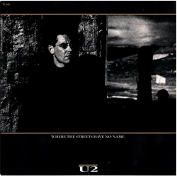 U2 Where The Streets Have No Name Vinyl 7" USED