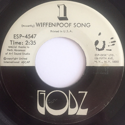 The Godz Wiffenpoof Song Vinyl 7" USED