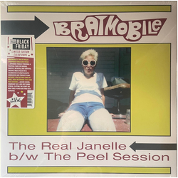 Bratmobile The Real Janelle & The Peel Session Vinyl LP USED