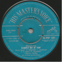 Freda Payne Slightly Out Of Tune / He Who Laughs Last Vinyl 7" USED