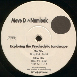 Move D / Namlook Exploring The Psychedelic Landscape Vinyl 12" USED