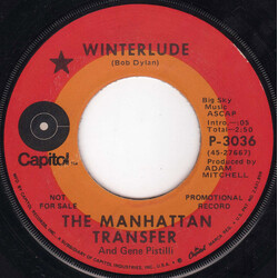 The Manhattan Transfer;Eugene Pistilli Winterlude / Maybe Mexico USED VINYL 7"