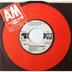 The Human League I Need Your Loving USED VINYL 7INCH SINGLE PROMO