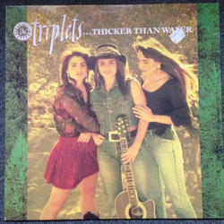 The Triplets (2) ... Thicker Than Water Vinyl LP USED