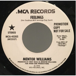 Mentor Williams Feelings Vinyl 7" USED