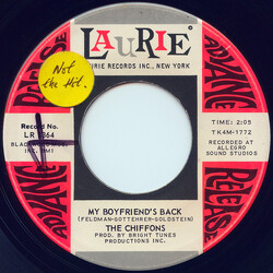 The Chiffons My Boyfriend's Back USED VINYL 7INCH 45 RPM SINGLE PROMO