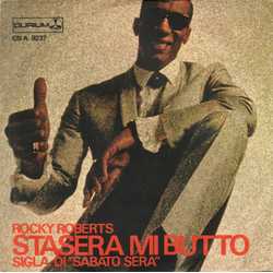 Rocky Roberts Stasera Mi Butto Vinyl 7" USED