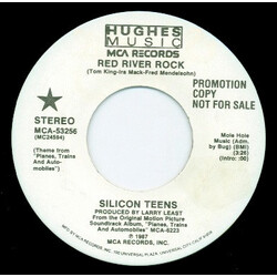 Silicon Teens Red River Rock USED VINYL 7INCH SINGLE PROMO