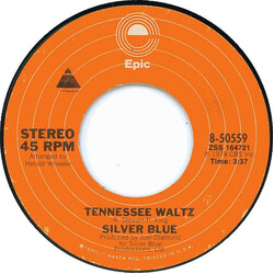 Silver Blue (2) Tennessee Waltz USED VINYL 7INCH 45 RPM