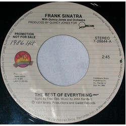 Frank Sinatra The Best Of Everything USED VINYL 7INCH 45 RPM PROMO