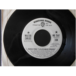 Walter Carlos March From "A Clockwork Orange" / Theme From "A Clockwork Orange" Vinyl 7" USED