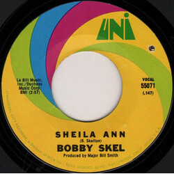 Bobby Skel Sheila Ann USED VINYL 7INCH 45 RPM