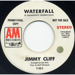 Jimmy Cliff Wonderful World, Beautiful People / Waterfall Vinyl 7" USED