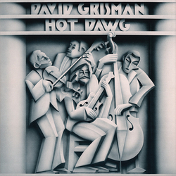 David Grisman Hot Dawg Vinyl LP USED