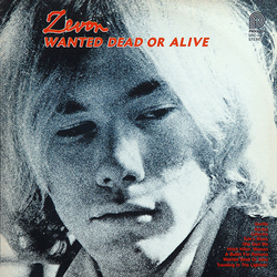 Warren Zevon Wanted Dead Or Alive Vinyl LP USED