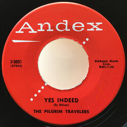 The Pilgrim Travelers Yes Indeed / Daniel Saw The Stone USED VINYL 7INCH 45 RPM SINGLE