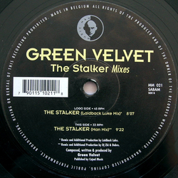 Green Velvet The Stalker Mixes Vinyl 12" USED