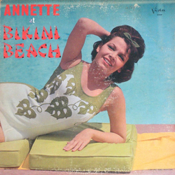 Annette (7) Annette At Bikini Beach Vinyl LP USED