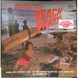 Annette (7) Annette's Beach Party Vinyl LP USED