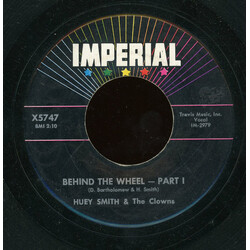 Huey "Piano" Smith & His Clowns Behind The Wheel --- Part 1 USED VINYL 7INCH 45 RPM SINGLE