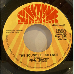 Dick Tracey The Sounds Of Silence Vinyl 7" USED