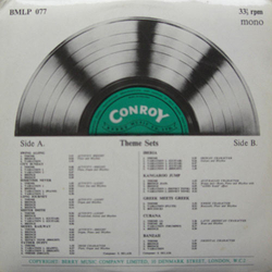 Sam Sklair Theme Sets Vinyl LP USED