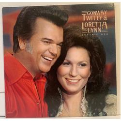 Conway Twitty & Loretta Lynn Dynamic Duo Vinyl LP USED