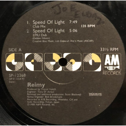 Reimy Speed Of Light Vinyl 12" USED
