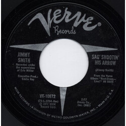 Jimmy Smith Sag' Shootin' His Arrow / For Everyone Under The Sun USED VINYL 7INCH 45 RPM