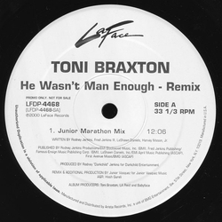Toni Braxton He Wasn't Man Enough - Remix Vinyl 12" USED