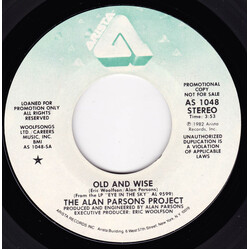 The Alan Parsons Project Old And Wise USED VINYL 7INCH 45 RPM SINGLE PROMO STEREO MONO