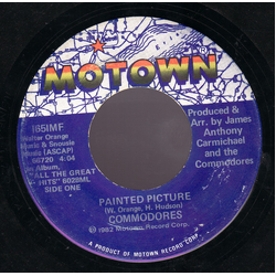 Commodores Painted Picture Vinyl 7" USED