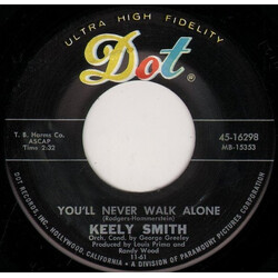 Keely Smith You'll Never Walk Alone USED VINYL 7INCH 45 RPM SINGLE