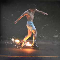 Benson Boone Fireworks & Rollerblades Vinyl LP USED