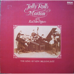 Jelly Roll Morton's Red Hot Peppers The King Of New Orleans Jazz Vinyl LP USED