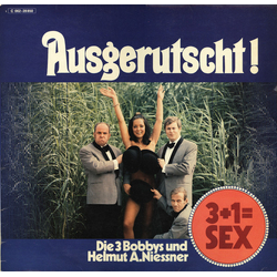 Die 3 Bobbys / Helmut Niessner Ausgerutscht! 3+1= Sex Vinyl LP USED