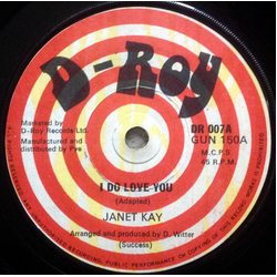Janet Kay I Do Love You Vinyl 7" USED
