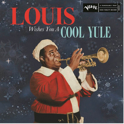 Louis Armstrong Louis Wishes You A Cool Yule Vinyl LP USED