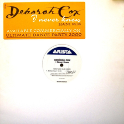 Deborah Cox I Never Knew (Hani Num Club Mixes) Vinyl 12" USED